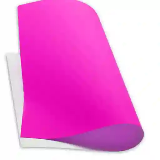 Cartulina Plana Fluorescente Medio Pliego - Fucsia