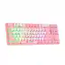 Teclado Gamer Alambrico Retroiluminación Dk600a
