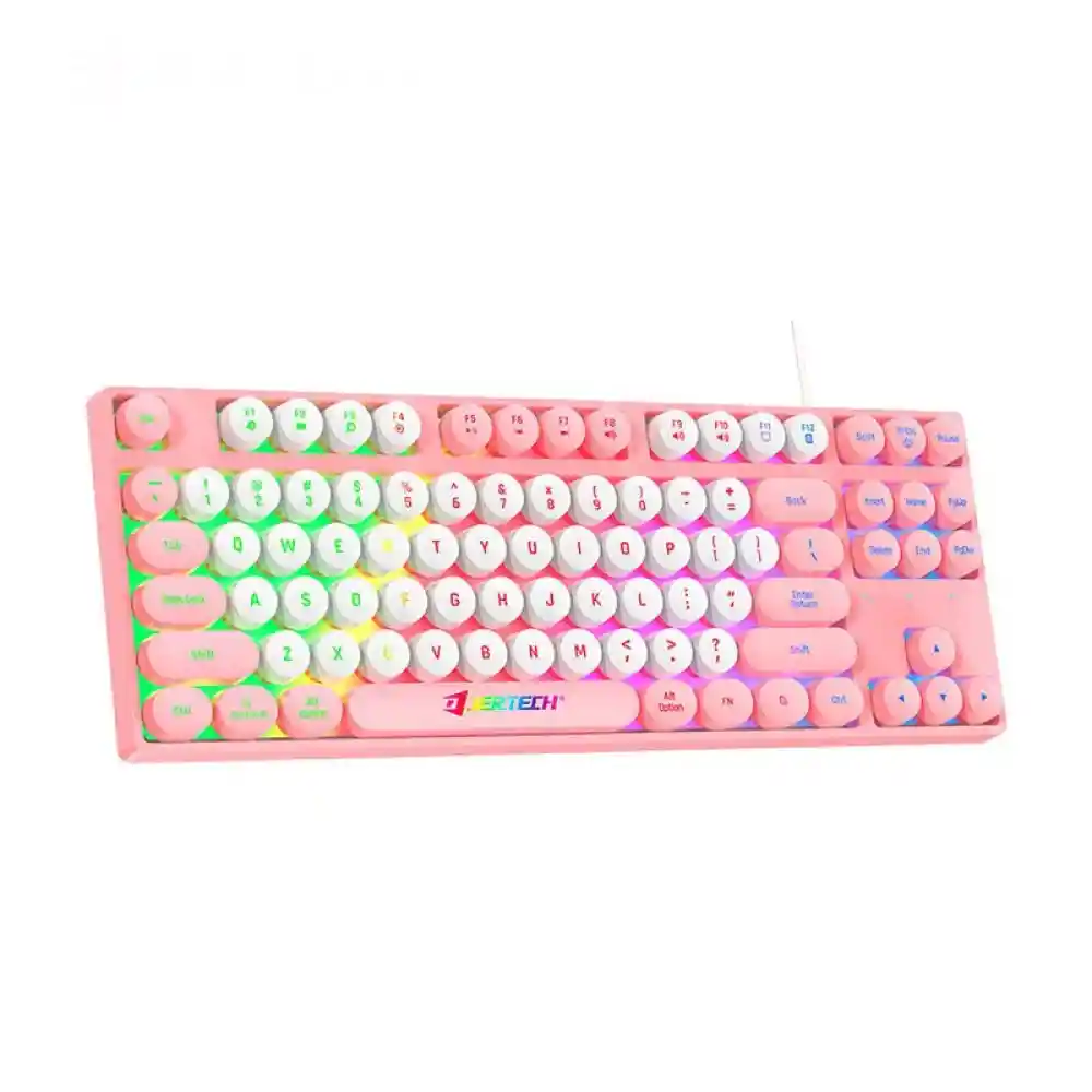 Teclado Gamer Alambrico Retroiluminación Dk600a