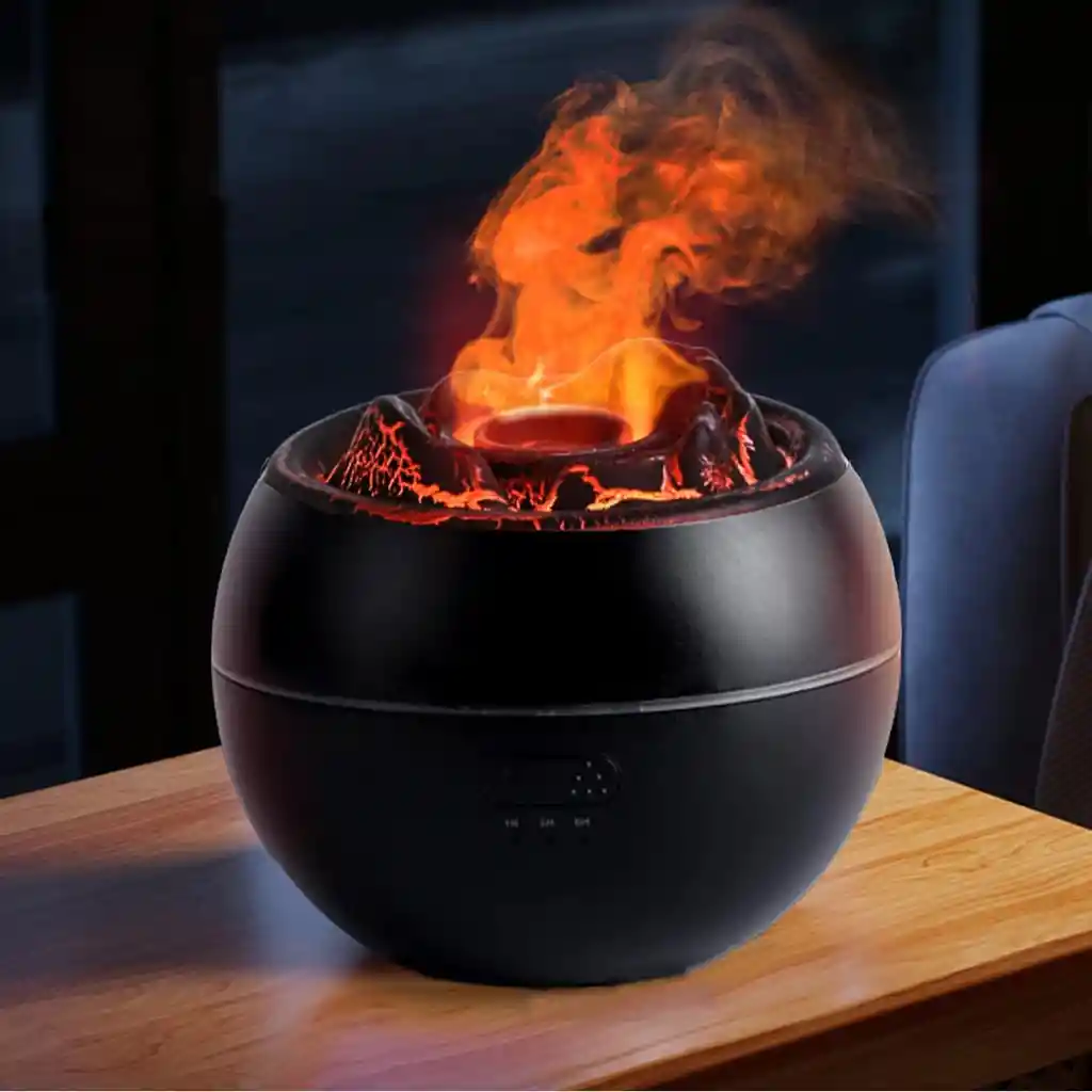 Humidificador Y Difusor Eléctrico Sónico De Aromas Volcano