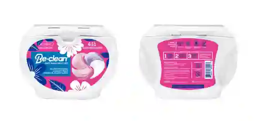 Detergente Be Clean En Capsulas Multiusos 4 En 1.