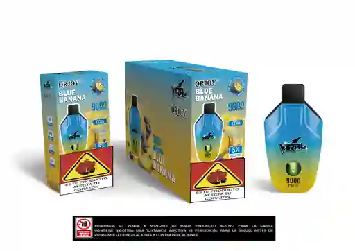 Vapeador Viral 9.000 Puffs Blue Banana