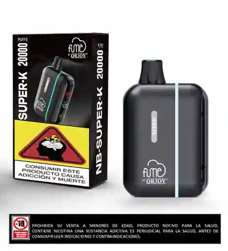 Fume Nb-super-k 20.000 Puffs Black Ice