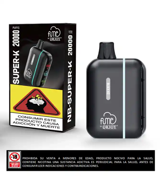 Fume Nb-super-k 20.000 Puffs Black Ice