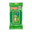 Paños Humedos Para Mascotas Petys X 50 Uds Paños Humedos