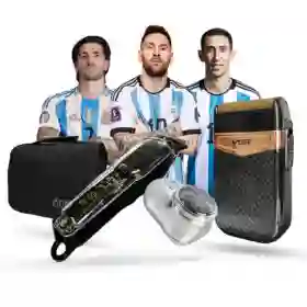 Maquina De Afeitar Patillera Shaver Maquina Viajera Estuche Edición Campeón Mundial