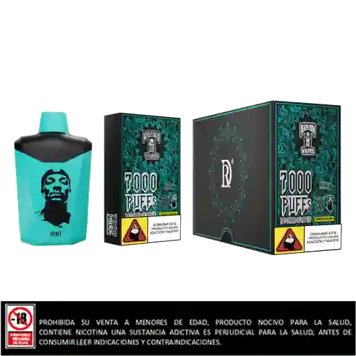 Vapeador Death Row 7000 Puff Mint