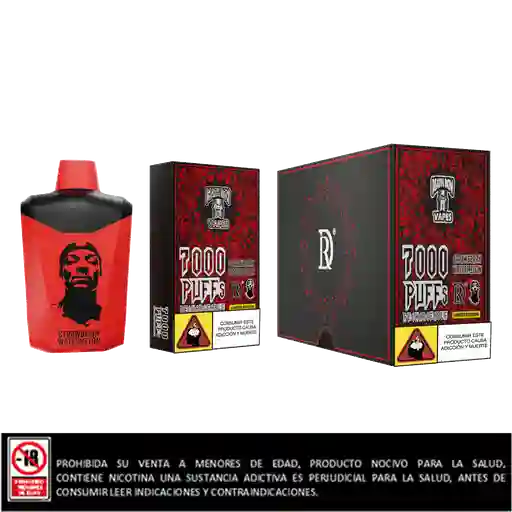 Vapeador Death Row 7.000 Puffs Strauberry Watermelon