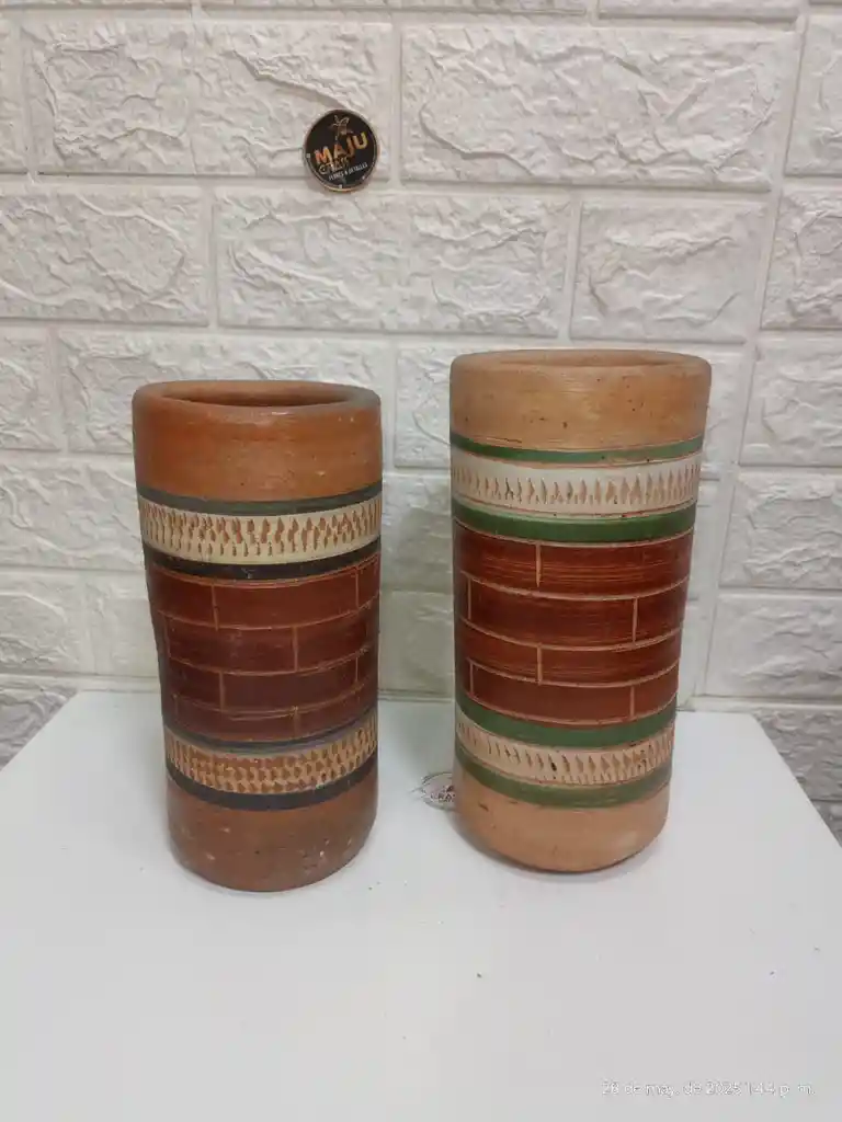 Maseta Para Plantas Estilo Cilindro