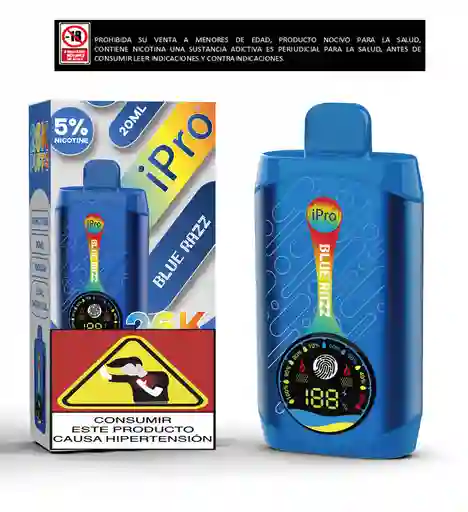 Vapeador Ipro 26.000 Puffs Mora Azul