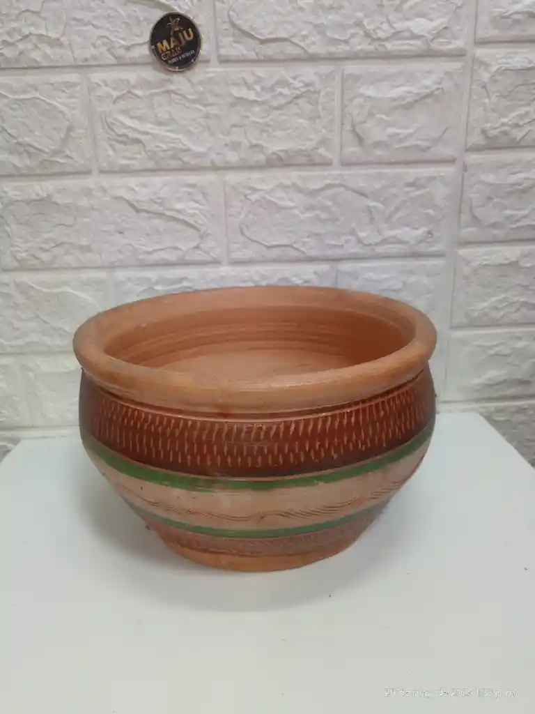 Maseta De Barro Para Plantas
