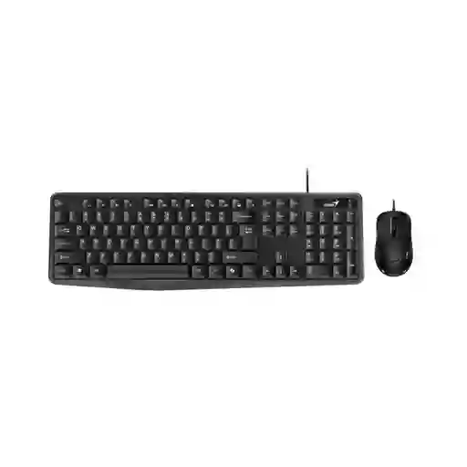 Combo Teclado Mouse Genius Alámbrico Km-170 Usb- Negro