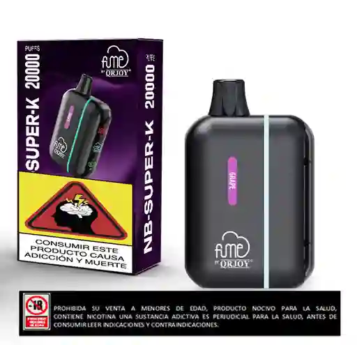 Vapeador Nb-super-k 20.000 Puffs Uva