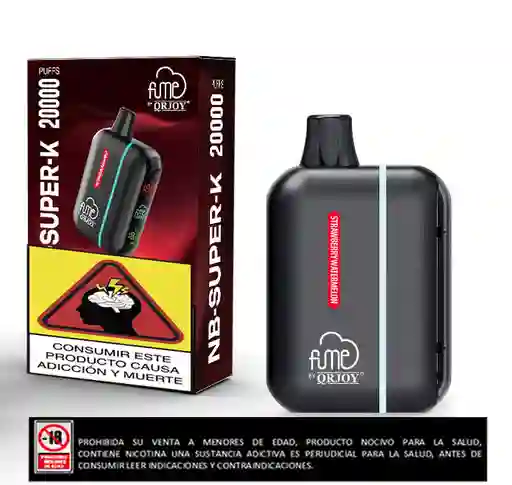 Vapeador Fume Nb-super-k 20.000 Puffs Strawberry Watermelon