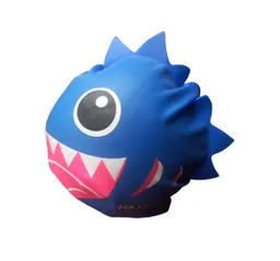 Gorro Natación Silicona Para Niño / Niña - Pez Azul #109