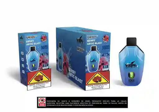 Vapeador Viral 9.000 Puffs Berry Artic Blast