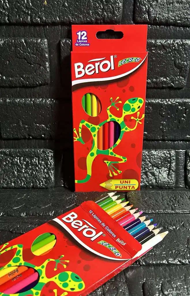 Colores Berol X12 Unipunta