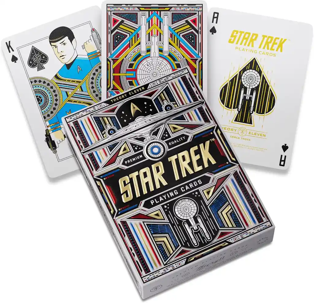 Juego Cartas Star Trek Edición Coleccionista Para Niños