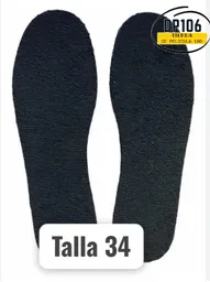 Plantillas Para Zapatos Delgadas Talla 34