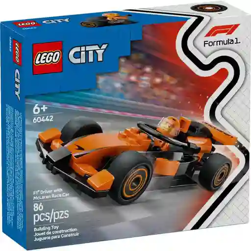 Juego Construcción Lego 86 Piezas Formula 1 Para Niños