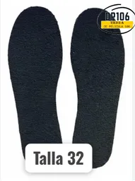 Plantillas Para Zapatos Delgadas Talla 32