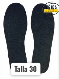 Plantillas Para Zapatos Delgadas Talla 30