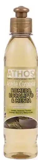 Aceite Corporal Con Romero, Eucalipto Menta 250ml Athos