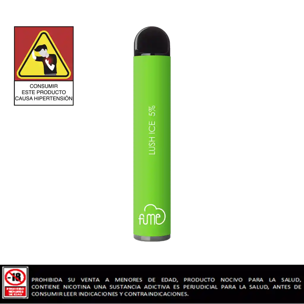 Vapeador Fume Ultra 2.500 Puffs Lush Ice