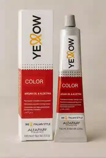 Yellow Tinte Rubio Claro Ceniza 60ml. N8.1
