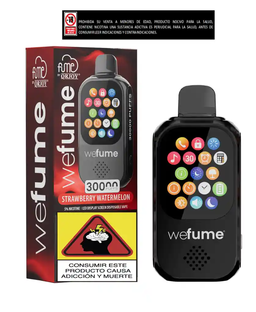 Vapeador We Fume 30.000 Puffs Strawberry Watermelon