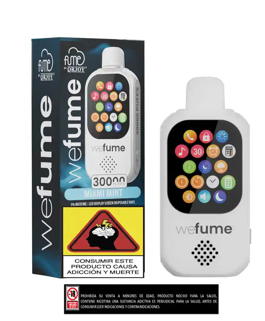 Vapeador We Fume 30.000 Puffs Smart Vape Miami Mint