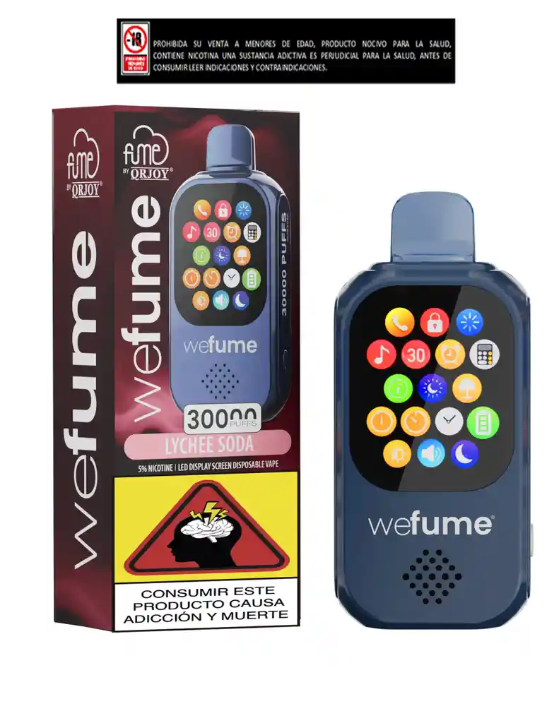Vapeador We Fume 30.000 Puffs Smart Vape Lyche Soda