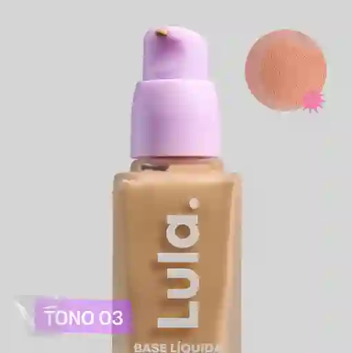 Base Líquida Mate Tono 03 Lula