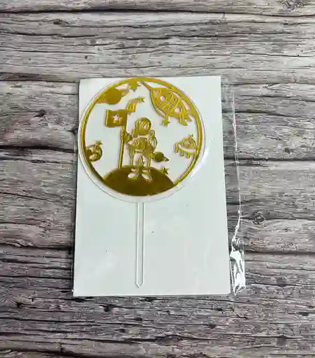 Topper De Astronauta Para Decoración De Torta, Ramo, Arrelgo Etc.
