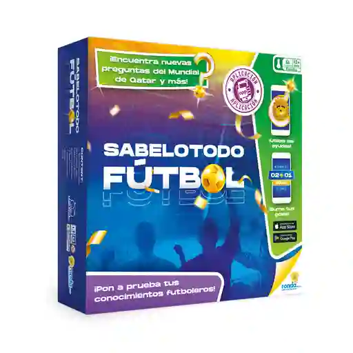 Juego De Mesa Sabelotodo Fútbol Para Niños Adultos
