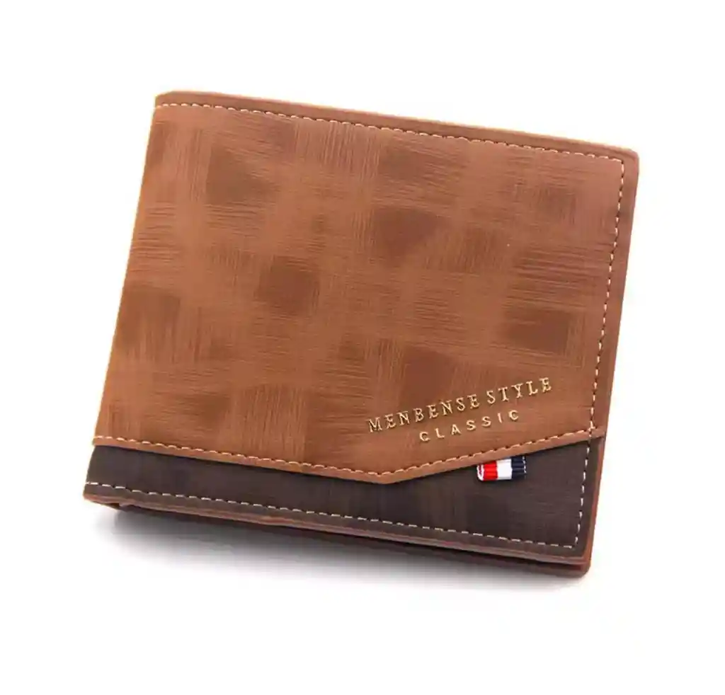 Billetera Para Hombre En Cuero