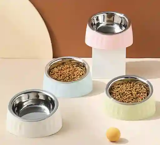 Comedero Inclinado En Acero Inoxidable