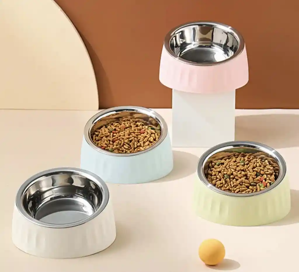 Comedero Inclinado En Acero Inoxidable