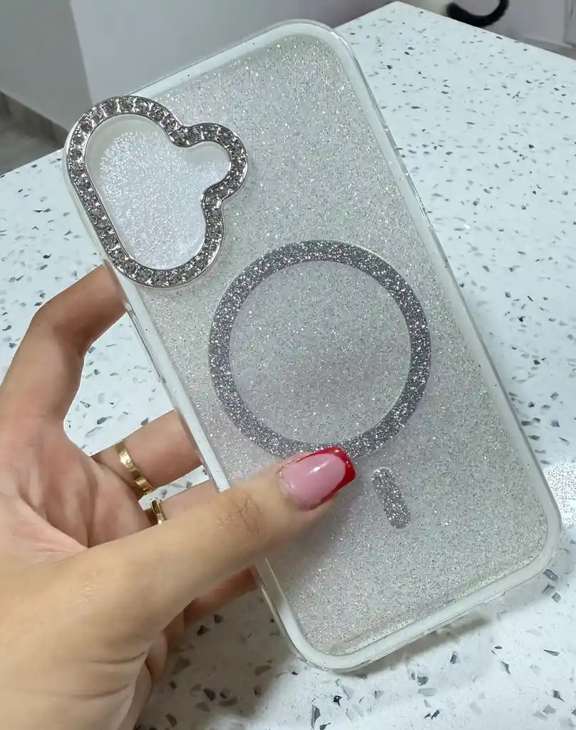 Case Magsafe Mirella Murano Iphone 16 - Blanco