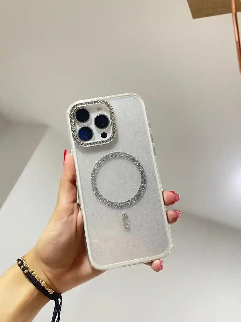 Case Magsafe Mirella Murano Iphone 16 Pro Max - Blanco