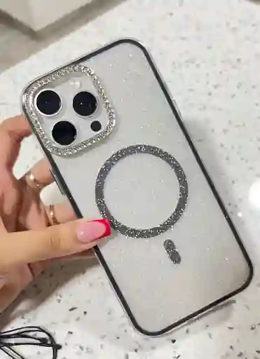 Case Magsafe Mirella Murano Iphone 16 Pro Max - Negro