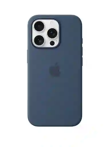Silicone Case Iphone 16 Pro Max - Azul Marino