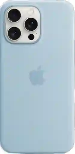 Silicone Case Iphone 15 Pro Max - Azul Cielo