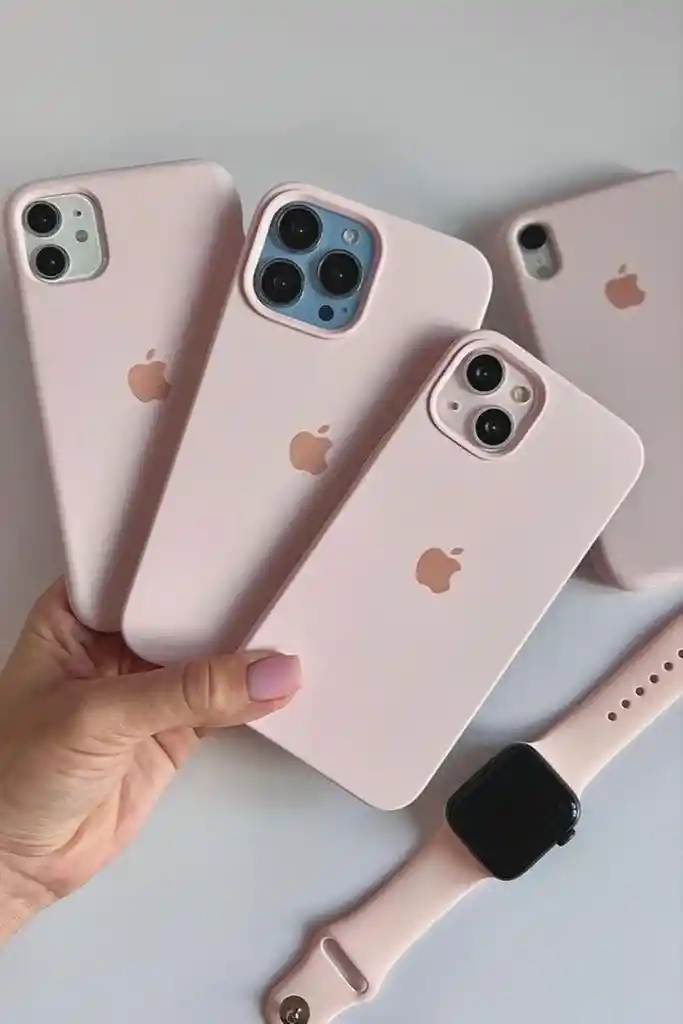 Silicone Case Iphone 15 Pro Max - Nude