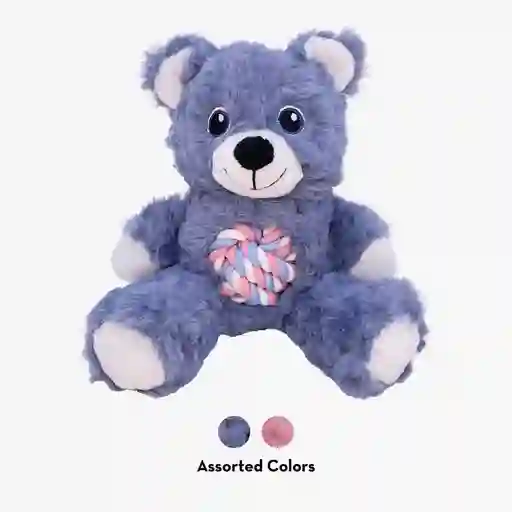 Kong Perro Peluche Knots-cuerda Oso Small