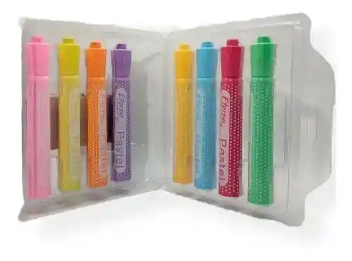 Marcadores De Vinilo Colores Pastel X 8 Und