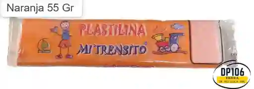 Plastilina Naranja 55 Gr X 1 Und