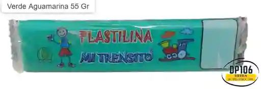 Plastilina Verde Aguamarina 55 Gr X 1 Und