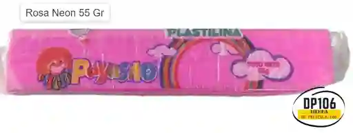 Plastilina Rosa Neon 55 Gr X 1 Und