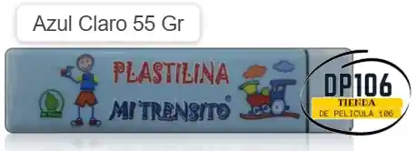 Plastilina Azul Claro 55 Gr X 1 Und